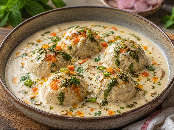 Himalaya Kofta - Vegetable and cheese dumplings in rich creamy gravy