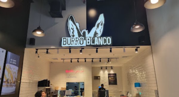 Burro Blanco Motor City restaurant and order counter