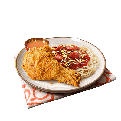 Jollibee Spaghetti Platter