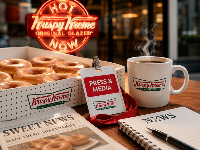 Krispy Kreme Store at Night
