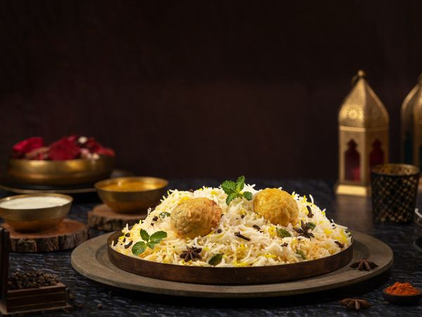 Egg Hyderabadi Biryani