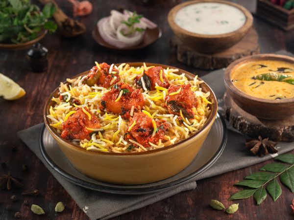 Paneer 65 Hyderabadi Biryanii