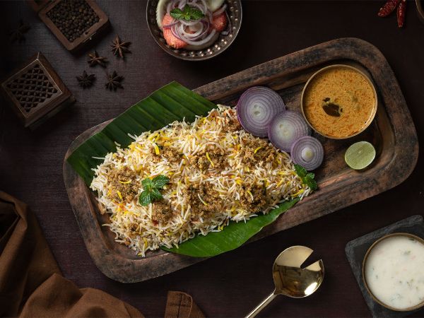 Keema Hyderabadi Biryani
