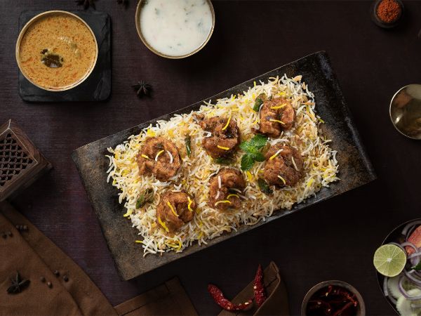 Prawn Hyderabadi Biryani