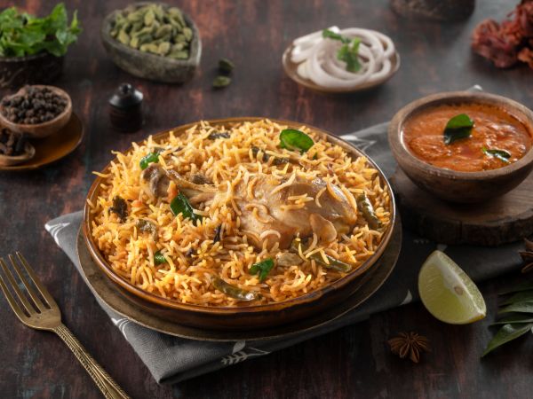 Andhra Chicken Biryani