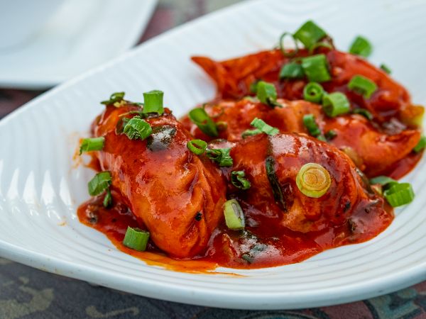 Chilli Fried Momos