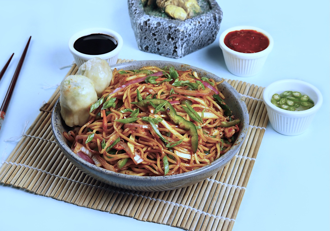 Veg Chowmein Box.